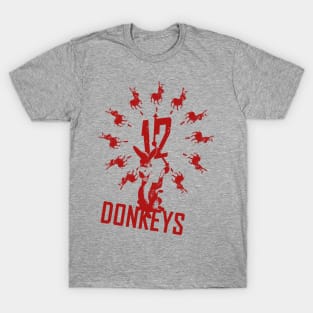 Funny 90's Scifi Fantasy Movie Donkey Mashup T-Shirt